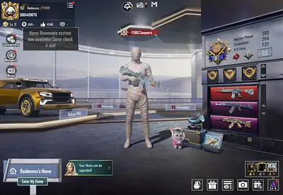 PUBG ACCOUNT CHEAP DUO SPORTS CAR + M416 GC MAX + MUMMY SET