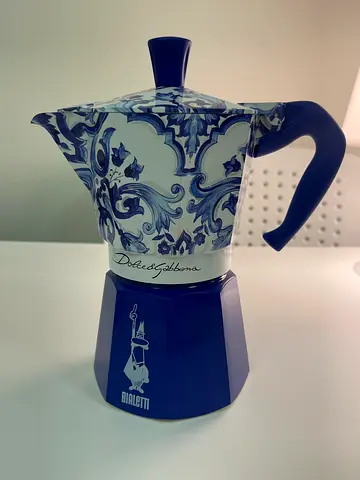 Dolce  Gabbana Large Moka express coffee Maker