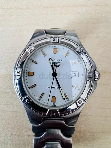Longines Swiss Watch – Stainless Steel – 100m – Original Bracelet