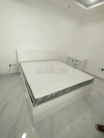 IKEA brimness king size 180×200cm bed with 4 storage drawers underneath, headboard and IKEA  mattres