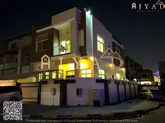 Corner Villa for Rent in Al Yasmin, Ajman | 5 Bedrooms | Two Floors &amp; Roof | Built-up 2700 sq ft