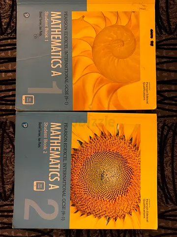 Pearson Edexcel International GCSE Mathematics A - Student Books 1  2