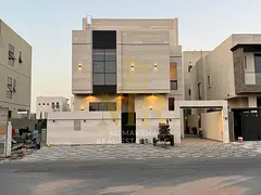 An exceptional villa located in Al Bahia, Ajman, directly opposite the mosque, offering a spacious l
