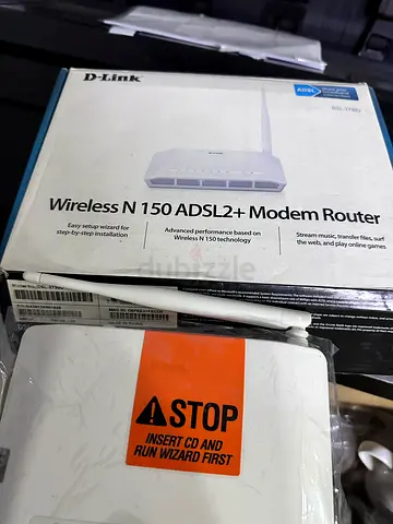 D-Link Wireless N 150 ADSL2+ Modem Router DSL2730U