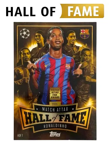 Match Attax 25/26 - Hall of Fame Ronaldinho