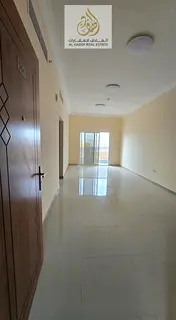 Annual rent in Ajman, Al Jurf 3 area, near Wadlam Park School. New building, suitable for families.