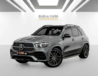 MERCEDES GLE450 - AMG KIT - 2022 - GCC - GARGASH WARRANTY AND SERVICE CONTRACT - EXCELLENT CONDITION