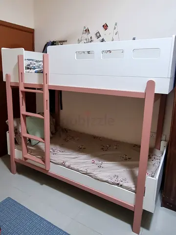 Bunk Bed with mattress  Ladder for Kids