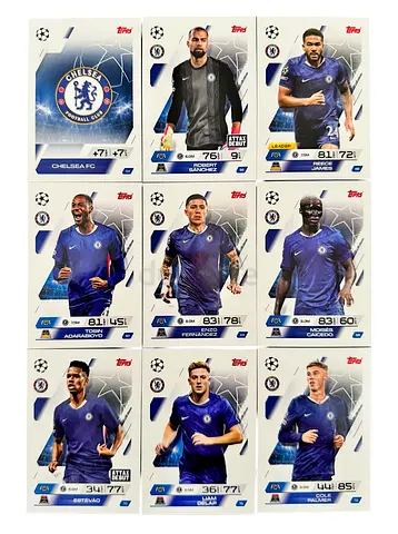 Match Attax 25/26 - Full Chelsea Team