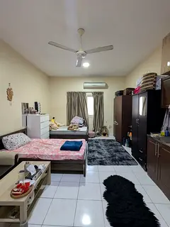 Spacious studio for a female beside metro (shared with only one female)