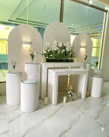 Modern Statement Arch Backdrop for Wedding and Event Decoration