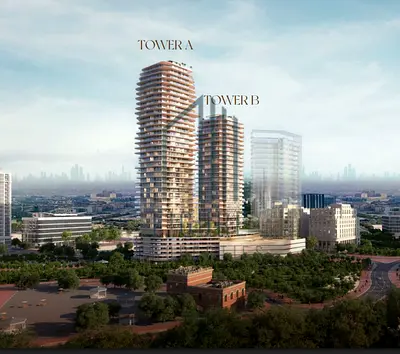 غرفة نوم واحدة مفروشة | برج ستاX B JVC | مناظر متعددة
