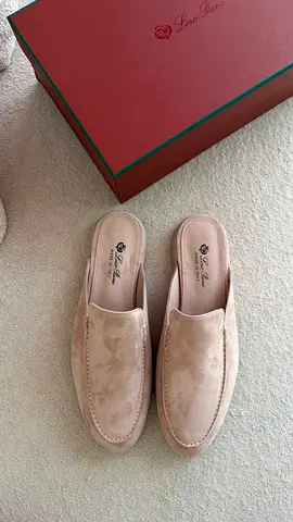 Loro piana Beige Slip-On Shoes