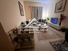 For monthly rent in Al Taawun area, a room and a hall with free internet