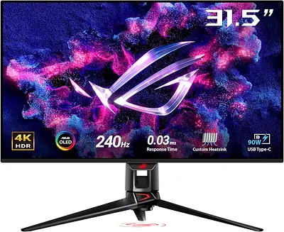 ASUS ROG Swift OLED PG32UCDM gaming monitor 31.5-inch 4K QD-OLED
