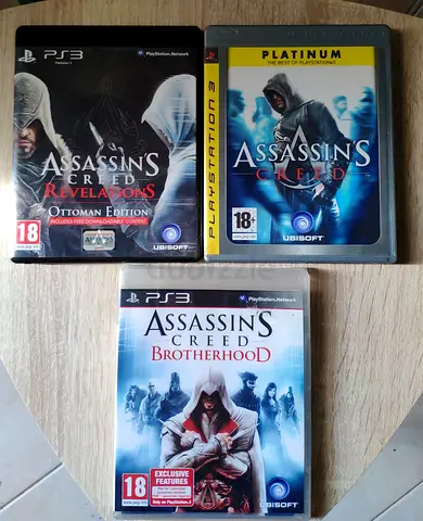 3 x Assassins Creed - PS3 Games (Selling Together)
