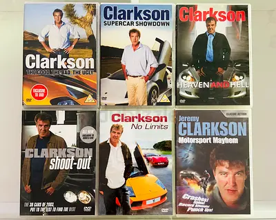 6 Clarkson DVD’s