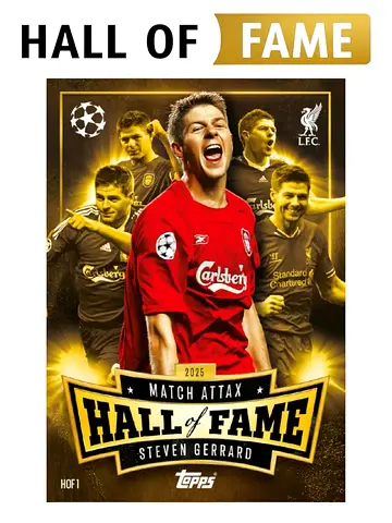 Match Attax 25/26 - Hall Of Fame Gerrard