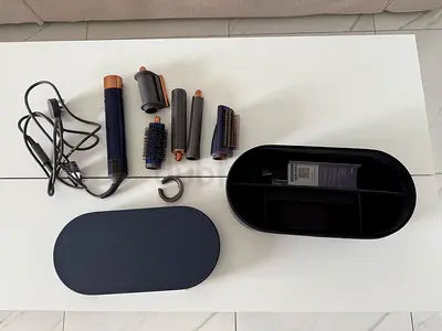 Dyson Airwrap Multi‑Styler Complete Long (Prussian Blue / Rich Copper).