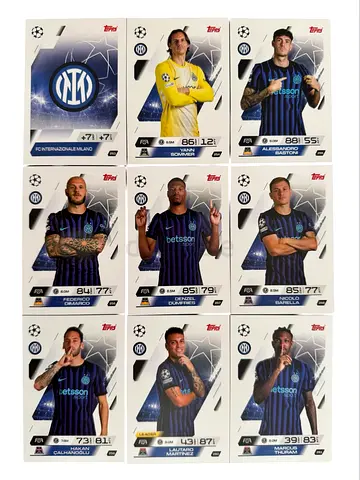 Match Attax 25/26 - Full Inter Milan Team