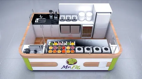New Ice Cream Kiosk For Sale in Dubai | Food Kiosk Dubai