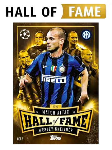 Match Attax 25/26 - Hall of Fame Sneijder