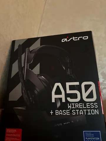 Astro A50 wireless +Base station (headphone/mic)