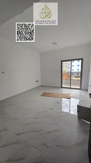 One-bedroom apartment with a living room, first occupancy, annual rent in Al Nakheel area, excellent