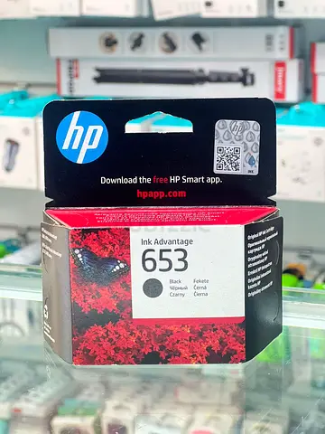 Hp Printer Ink  653 Black