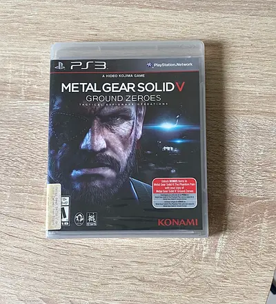METAL GEAR SOLID V Ground Zeroes - PS3 (Brand New in Sealed Box)