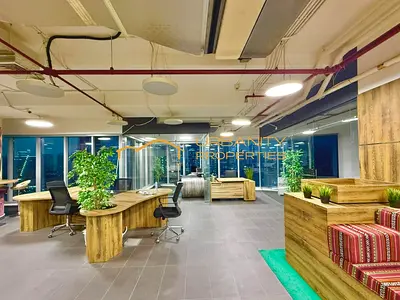 A-Grade Furnished Office | Full Canal View | Bright & Spacious | Opal Tower, Business Bay