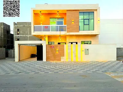 Luxury dream villa in Al Bahia: spacious and unparalleled luxury, all at a price that includes registration, ownership fees, and air conditioning. Lux