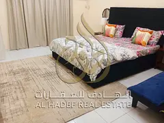 Furnished 3-bedroom apartment with a living room and two balconies for rent in Al-Rawla – ready to