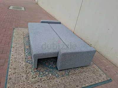 Convertible Sofa Bed Easily converts from a comfortable sofa into a spacious bed for guests.