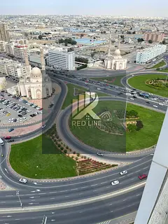 2bedrooms and a living room for rent in Al Taawun (Sharjah). Prime location directly on the Dubai ex