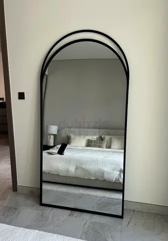 Elegant Arched Floor Mirror