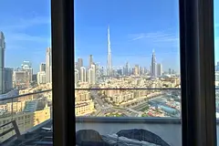 Burj Khalifa view | spacious size | Unfurnished