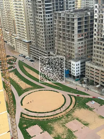 Spacious two bedroom with maid room Hall apartment with covered car parking available for rent in Paradise Lake Towers B9 Emirates City Ajman