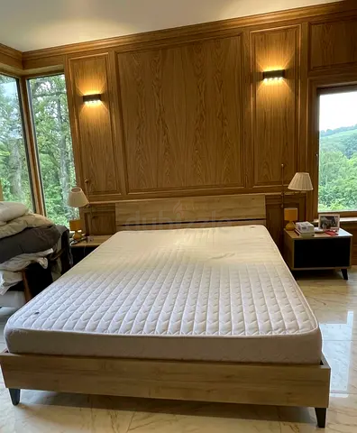 King Size Bed 180 × 200 cm, good condition, mattress included, clean and comfortable, ready to use.