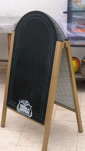 Large Header A-Frame Chalkboard  heavy duty