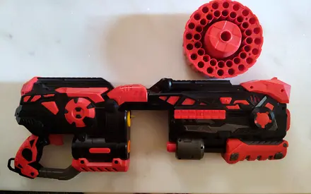 Toy Blaster Gun with Dart Holder