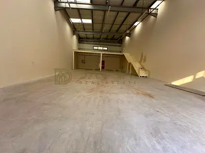 Warehouse for rent with 50 kw voltage in sajaa area