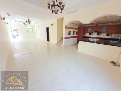 Spacious 3bhk plus madis villa with shared pool for rent