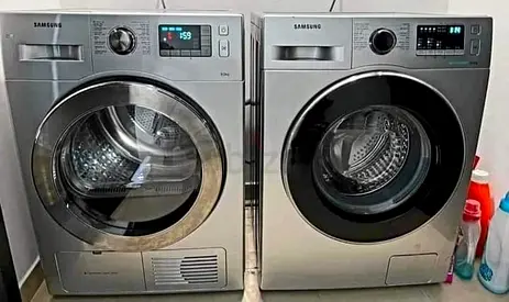 Free delivery Samsung ecobubble 8 kg Washer and 8 kg Dryer Set