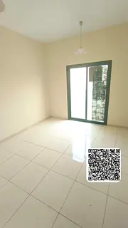 For annual rent in Ajman ♨️ Two bedrooms and a living room with a door and balcony 👈 Location