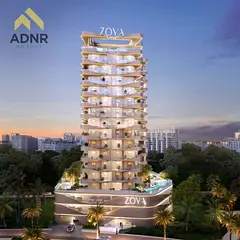 Furnished Studio | Nuve by Zoya | Balcony &amp; Pool Access