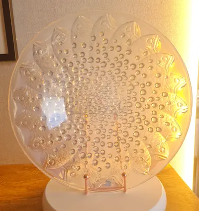 PRICE REDUCRD! 1932 Rene Lalique Roscoff Opalescent Glass Bowl