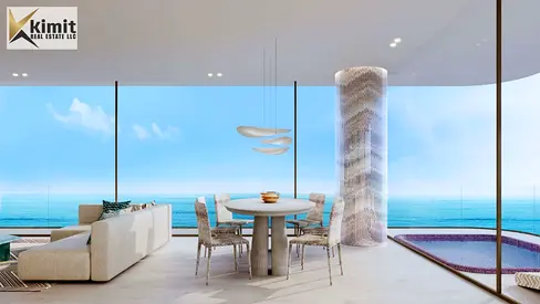 إطلالة كاملة على البحر _قريب من الكازينو _بعد التسليم ...