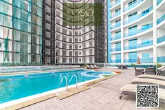 An ideal opportunity for living or investment in Ajman, in the Oasis Towers, a strategic and prime l