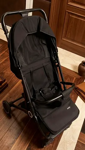 Black Lightweight Stroller